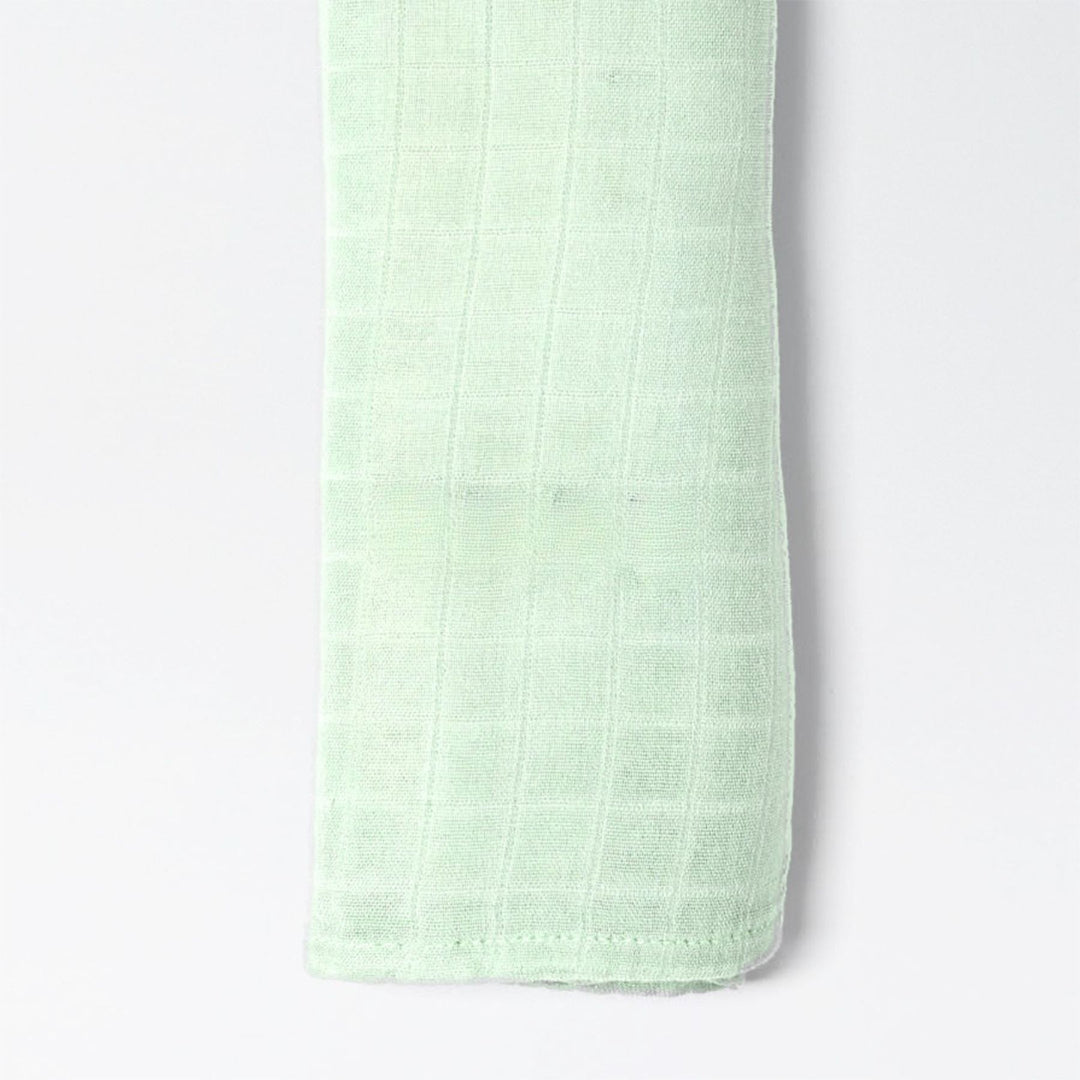 Personalized Bamboo Muslin Swaddle in Green