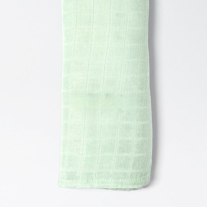 Personalized Bamboo Muslin Swaddle in Green