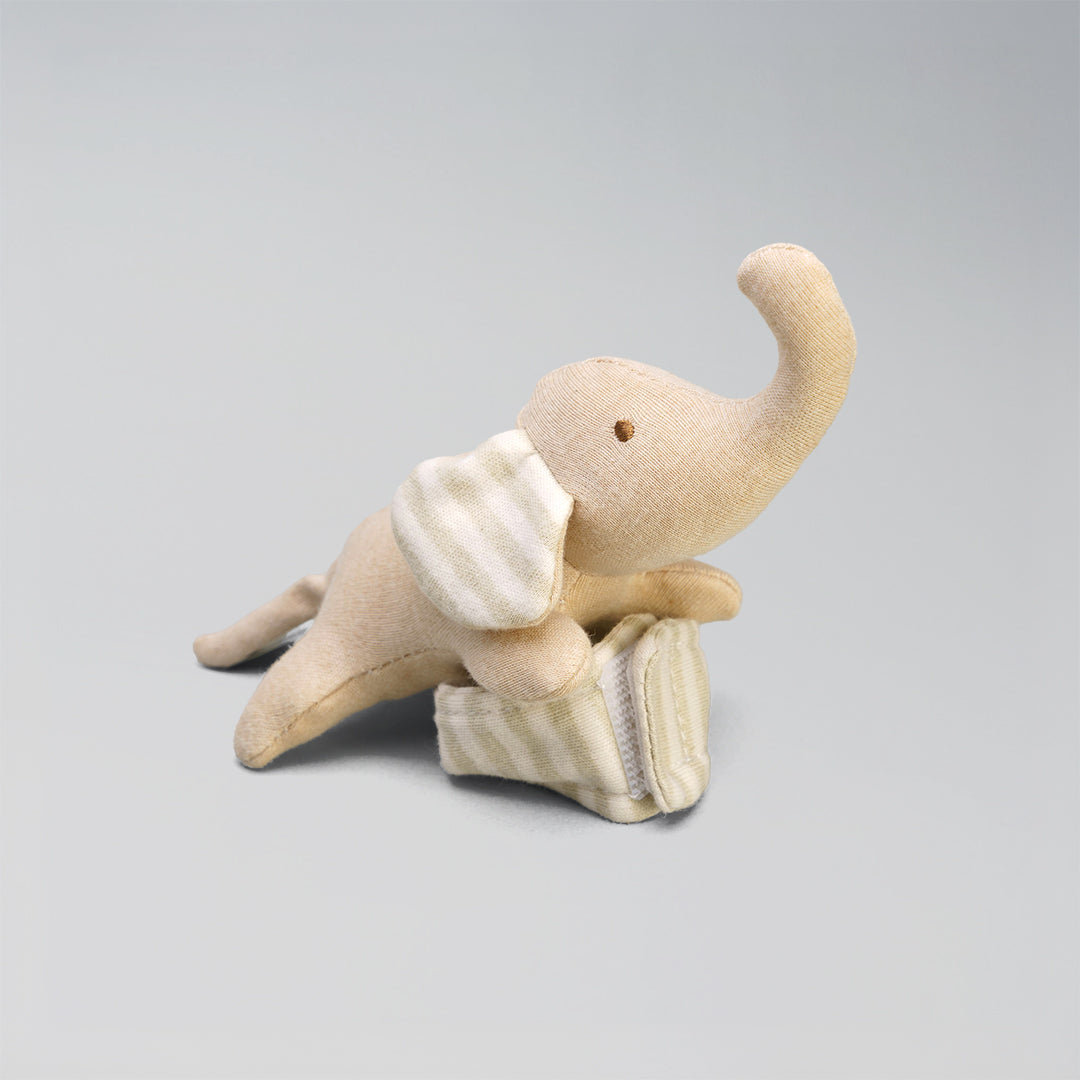 elephant wrist rattle toy