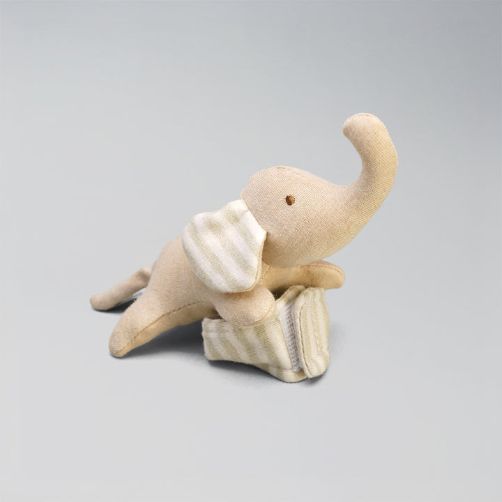elephant wrist rattle toy