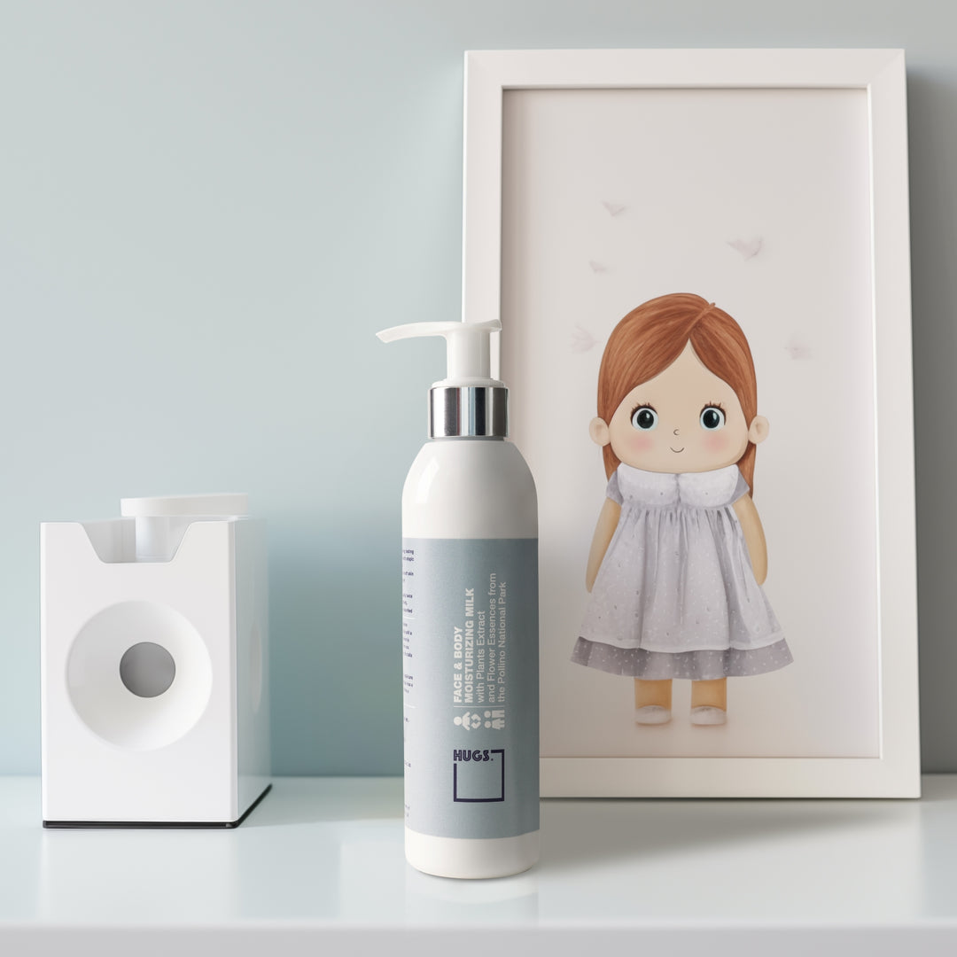 Moisturizing milk for atopy-prone baby skin