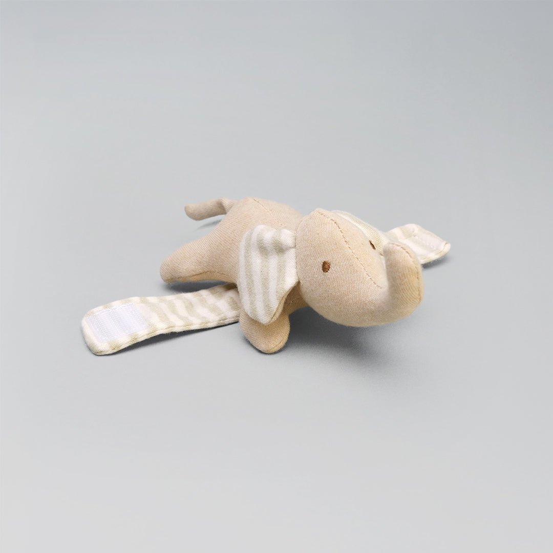 elephant wrist rattle toy