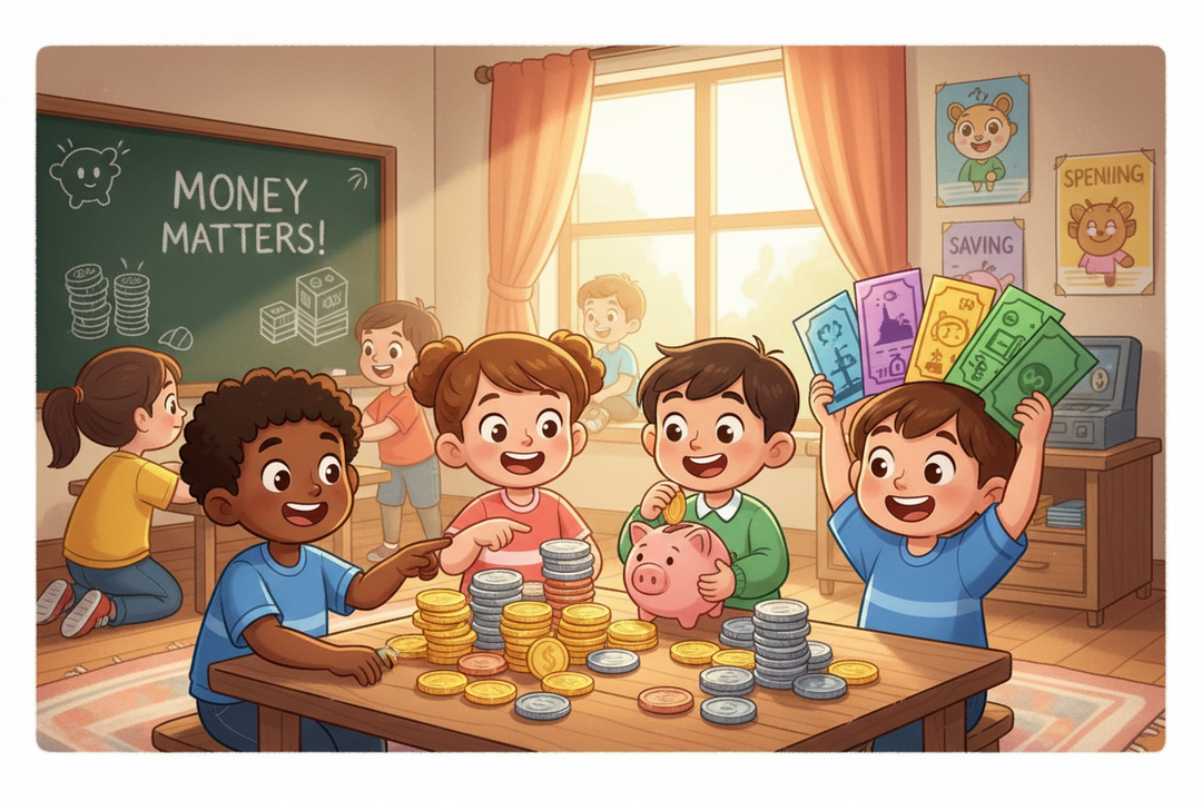 A Short guide to teaching your kids about money