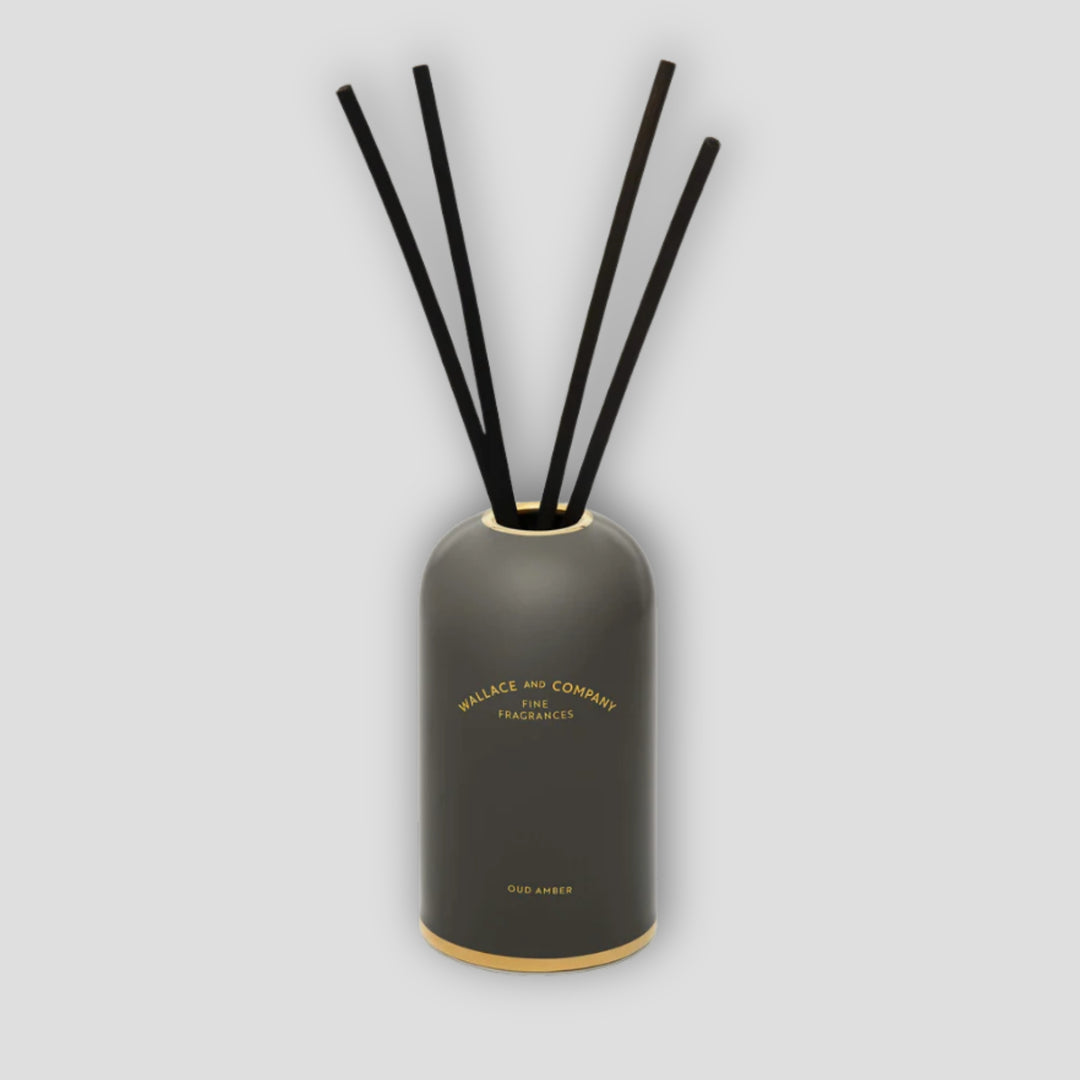 Wallace & Company Fragrances - Oud Amber Reed Diffuser