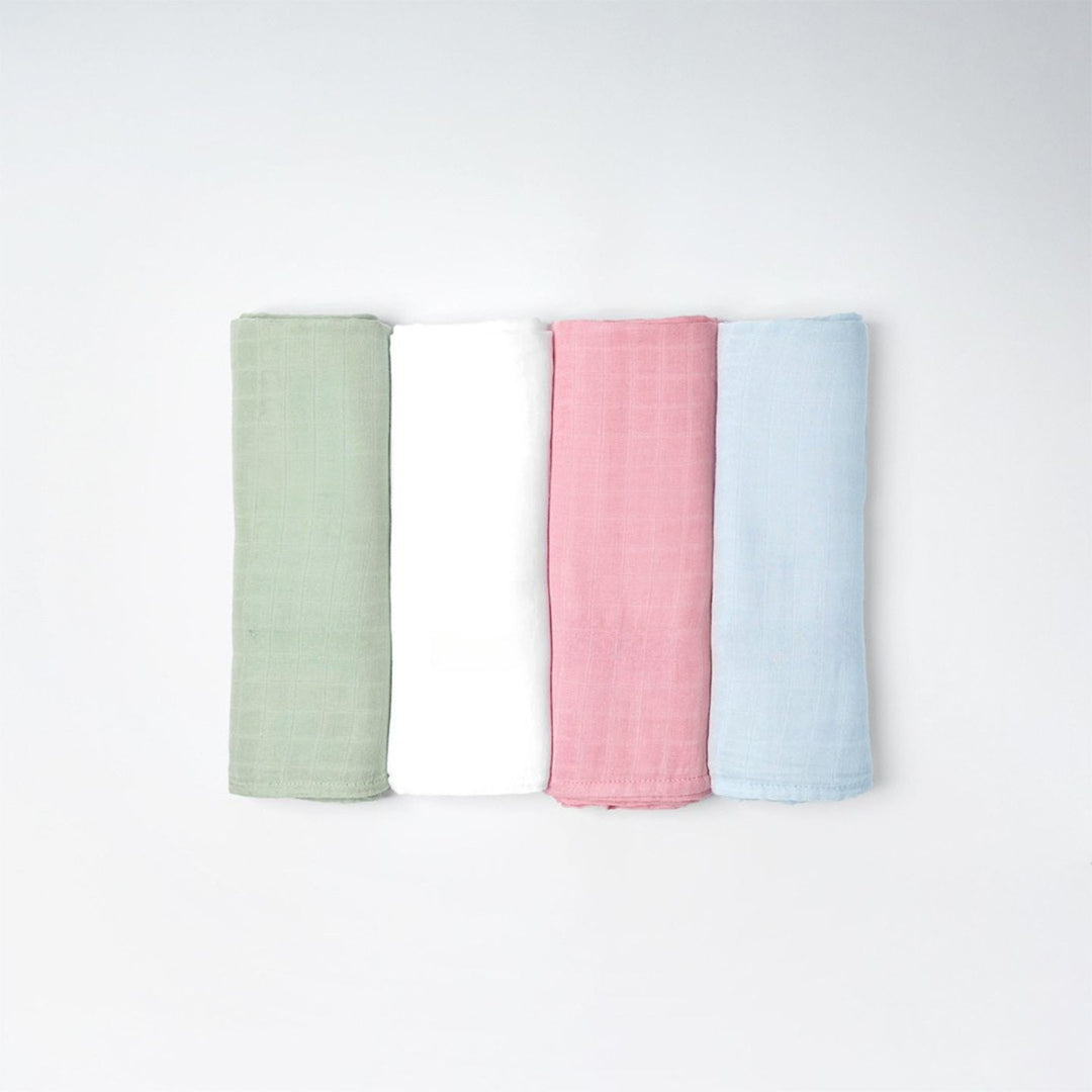 Bamboo Muslin Swaddle in 4 colours