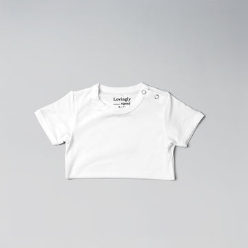 Bamboo Short Sleeve Babygrow (Multiple Colour Options)