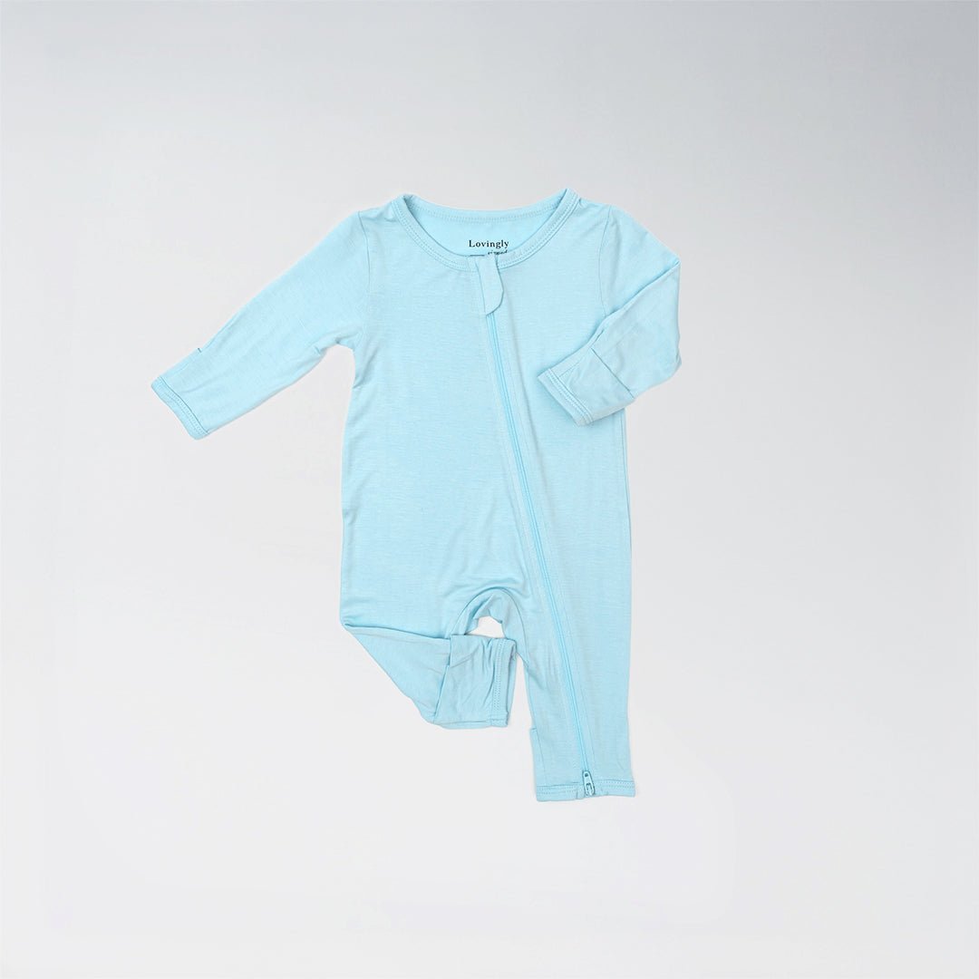 Blue Bamboo Sleepsuit