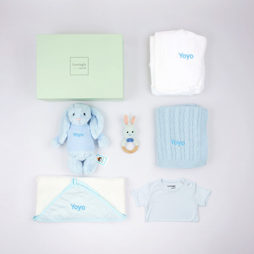 Blissful Baby Bundle in Blue