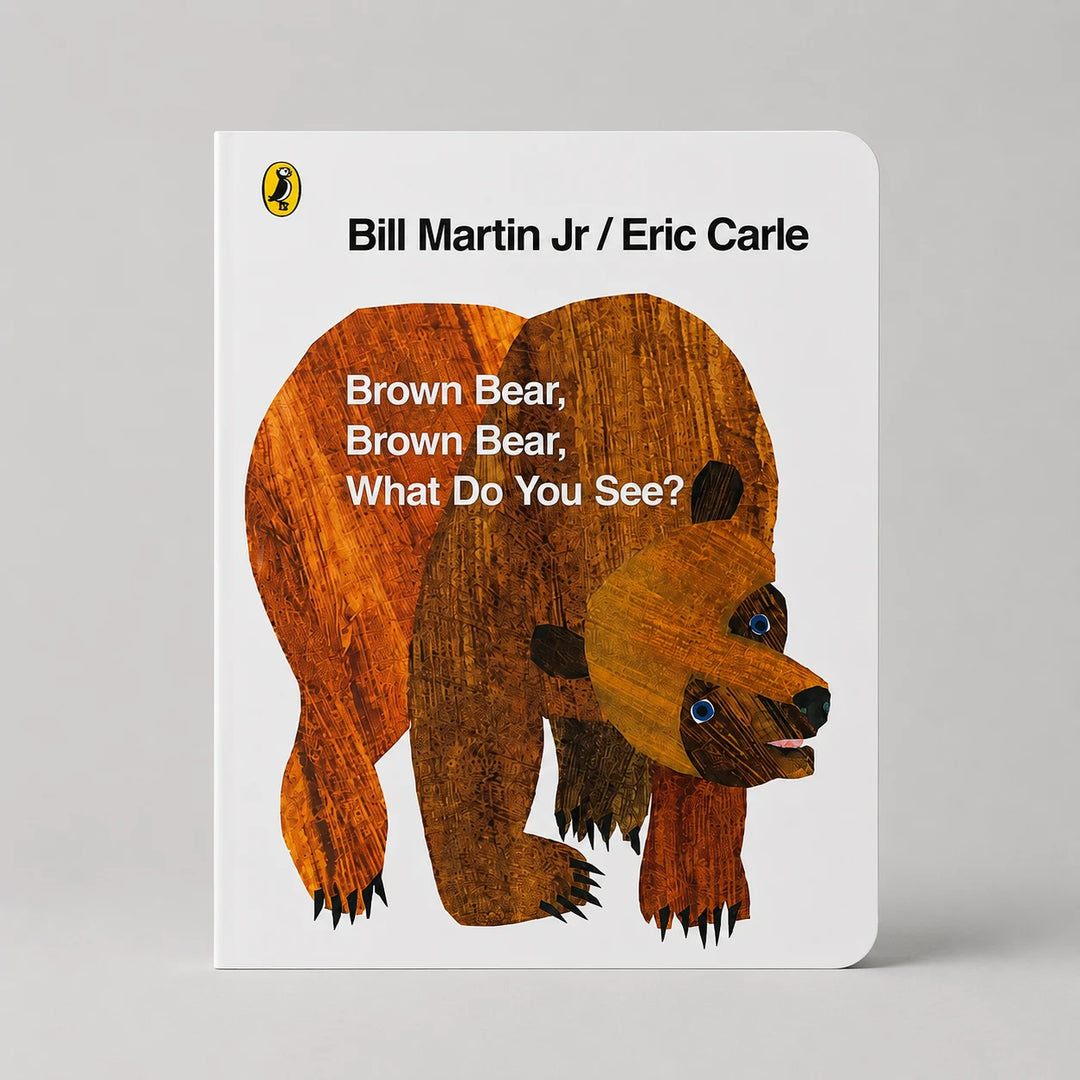 Brown Bear, Brown Bear, What Do You See? by Bill Martin Jr and Eric Carle Board Book Front Cover