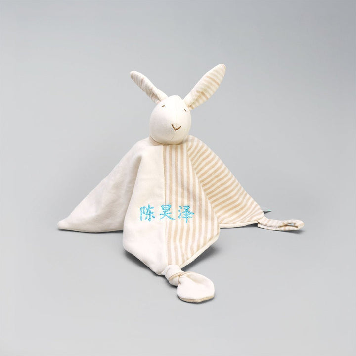 Organic Cotton Bunny Comforter Personalised in Chinese Name