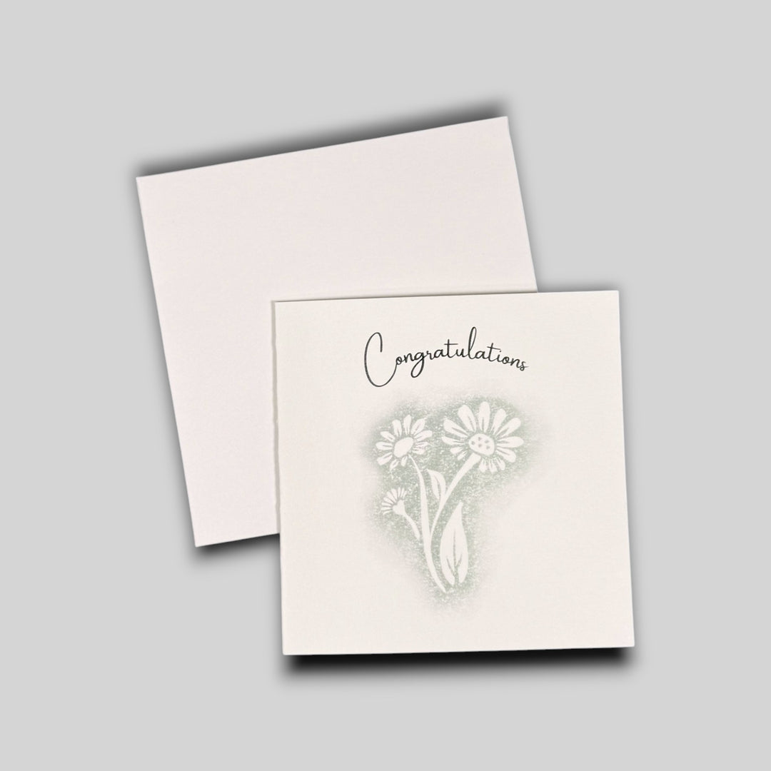 Congratulation Message Greeting Card