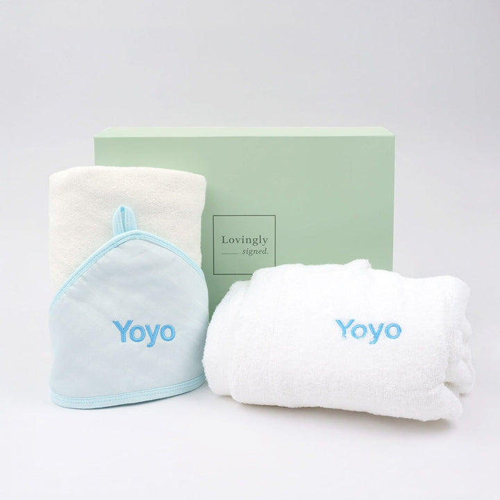 Personalised Essential Bath Set for Boy