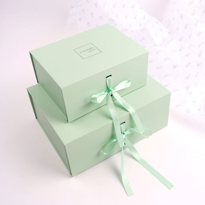 Lovingly Signed Gift Box with Ribbon Packaging