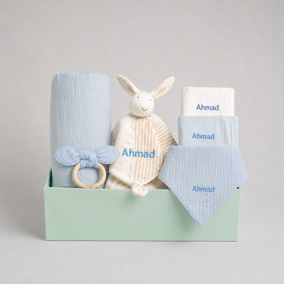 Baby Gift Hampers: Honey Bunny Gift Set - Blue
