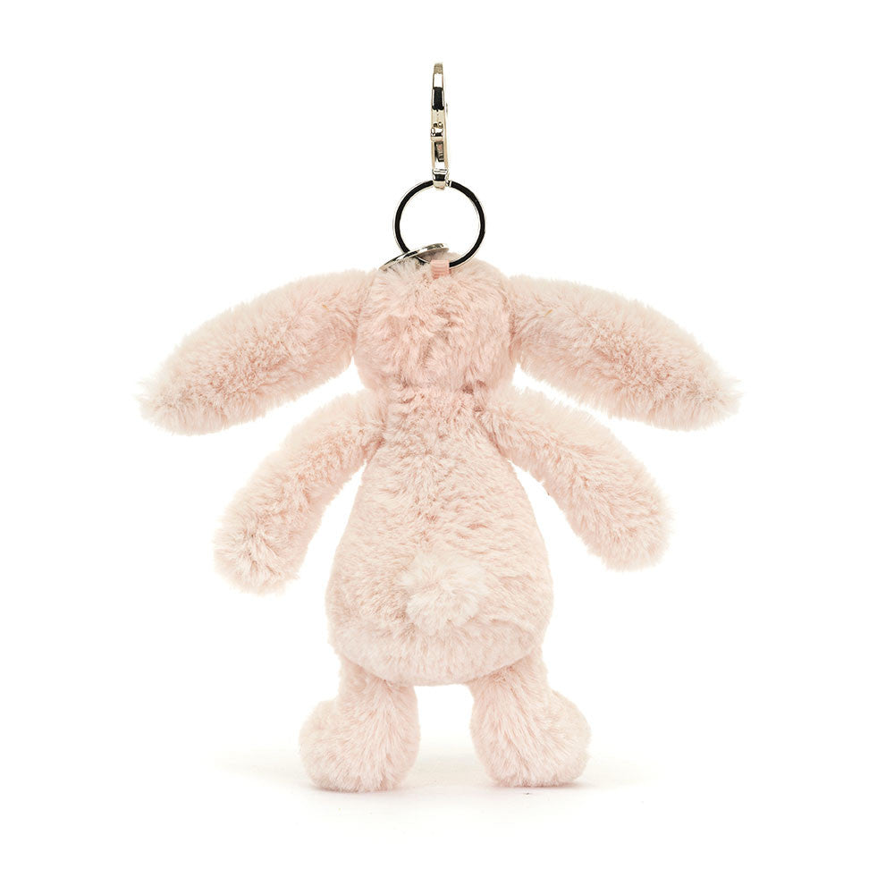 Back view of Jellycat Blush Bunny Key Chain