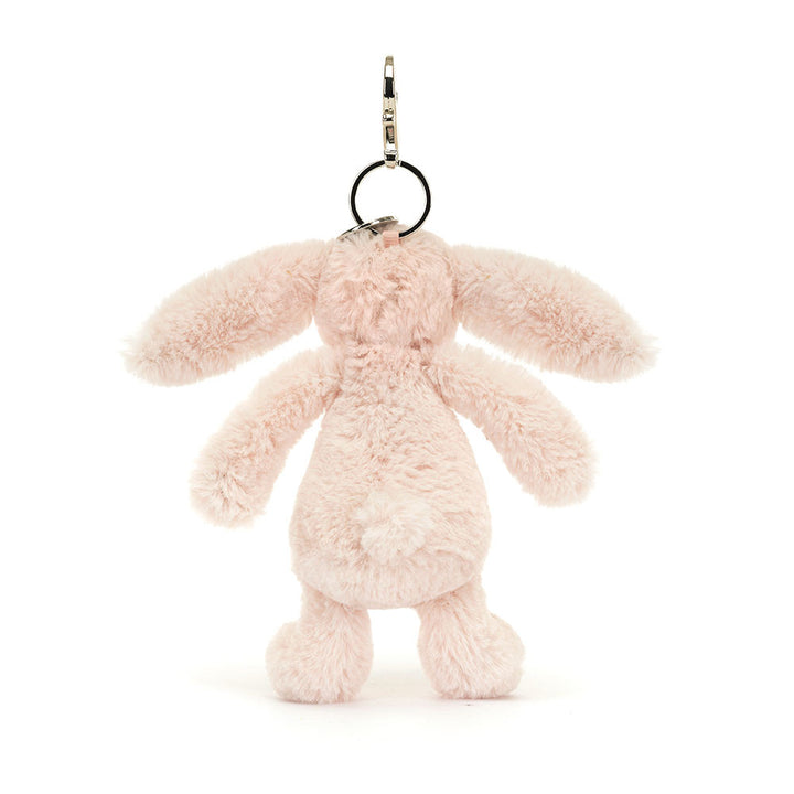 Back view of Jellycat Blush Bunny Key Chain