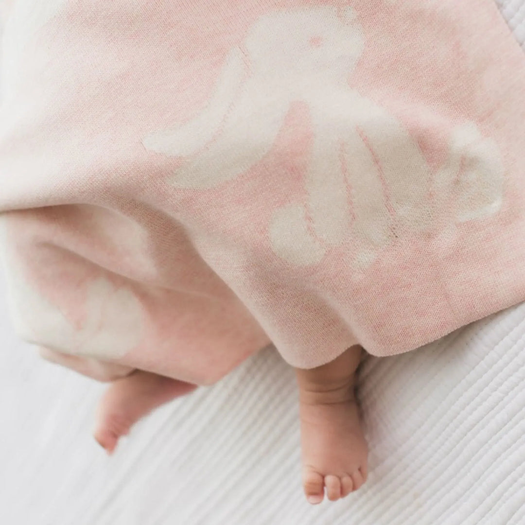 Baby covering Pink Jellycat Bashful Bunny Blanket