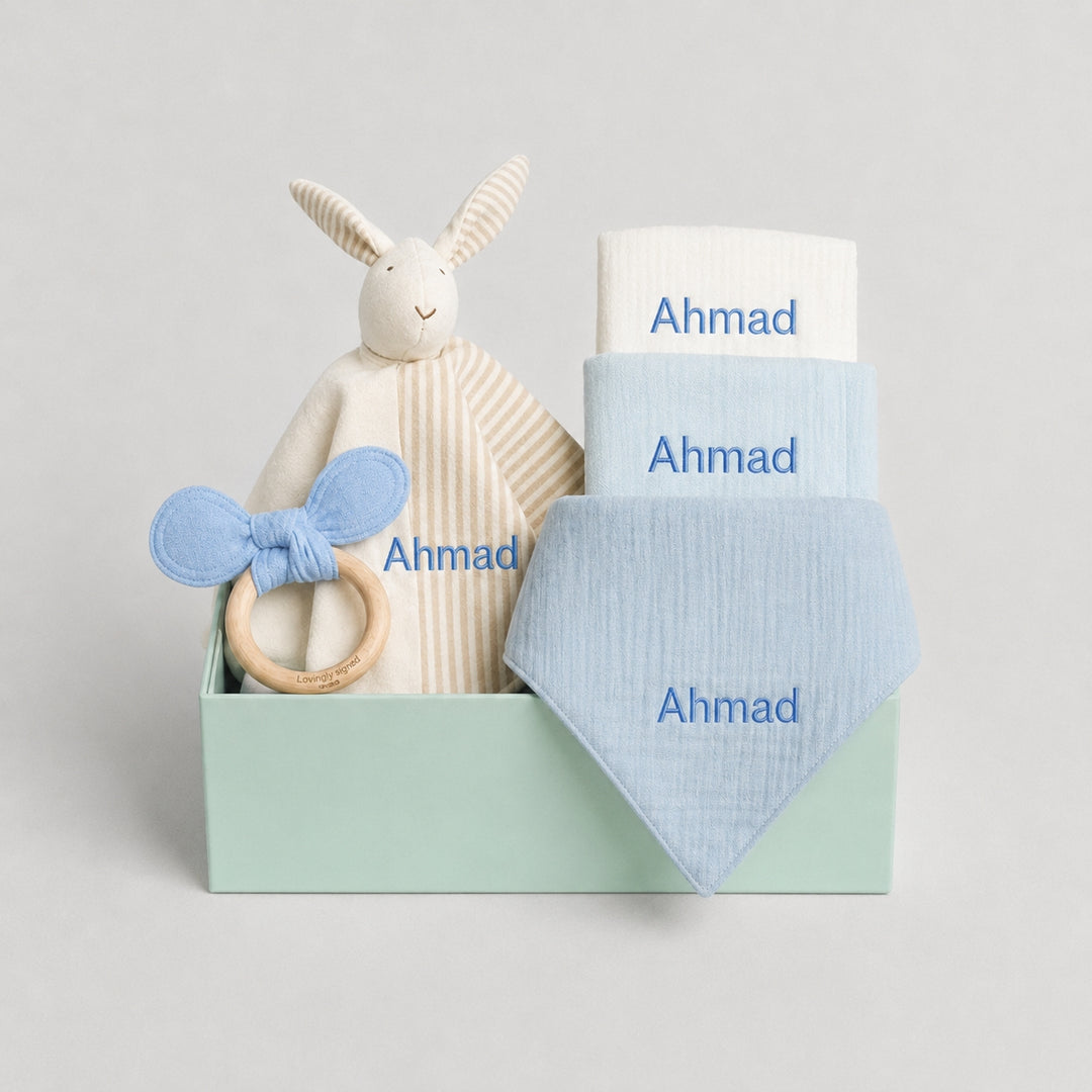 Baby Gift Hampers: My Little Bunny Box - Blue
