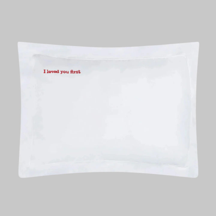 Marie Chantal Amelie Cushion/Pillow " I Loved You First" Cover