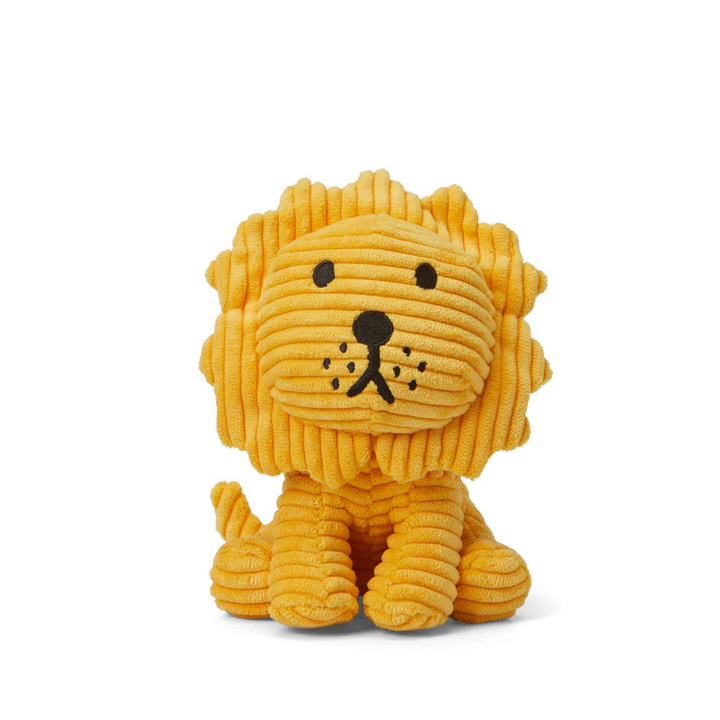 Miffy Yellow Corduroy Lion Soft Toy Front View