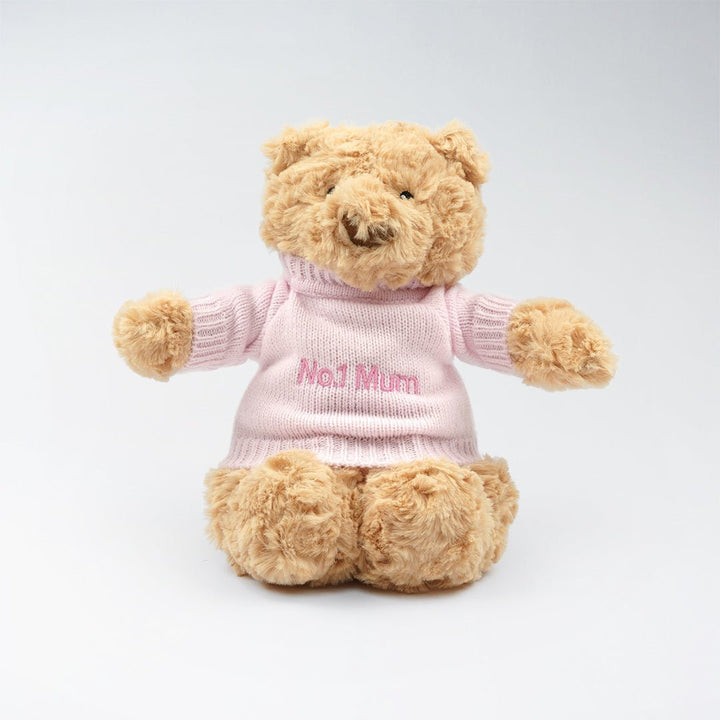 Hugsy Bear in No.1 Mum Customised Message