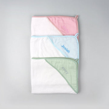 Personalised Bamboo Hooded Towel
