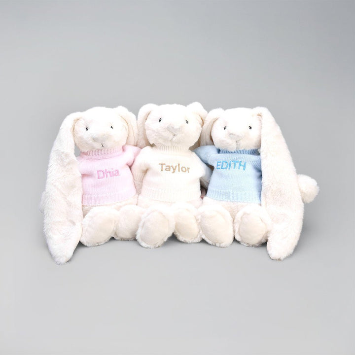 Twinkle Bunnies with personalised shirt  in 3 colours