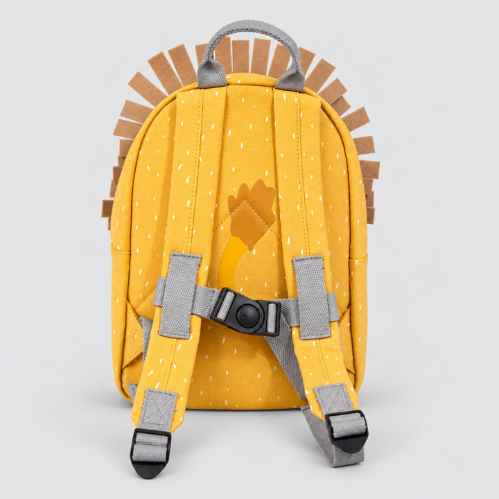 Back view of Trixie Mr Lion kids backpack with adjustable shoulder straps, UAE